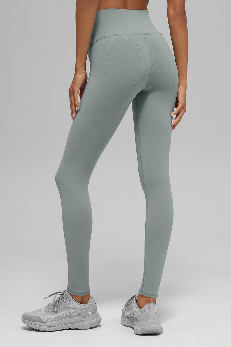 alo High-Waist Airbrush Legging - Lunar Grey