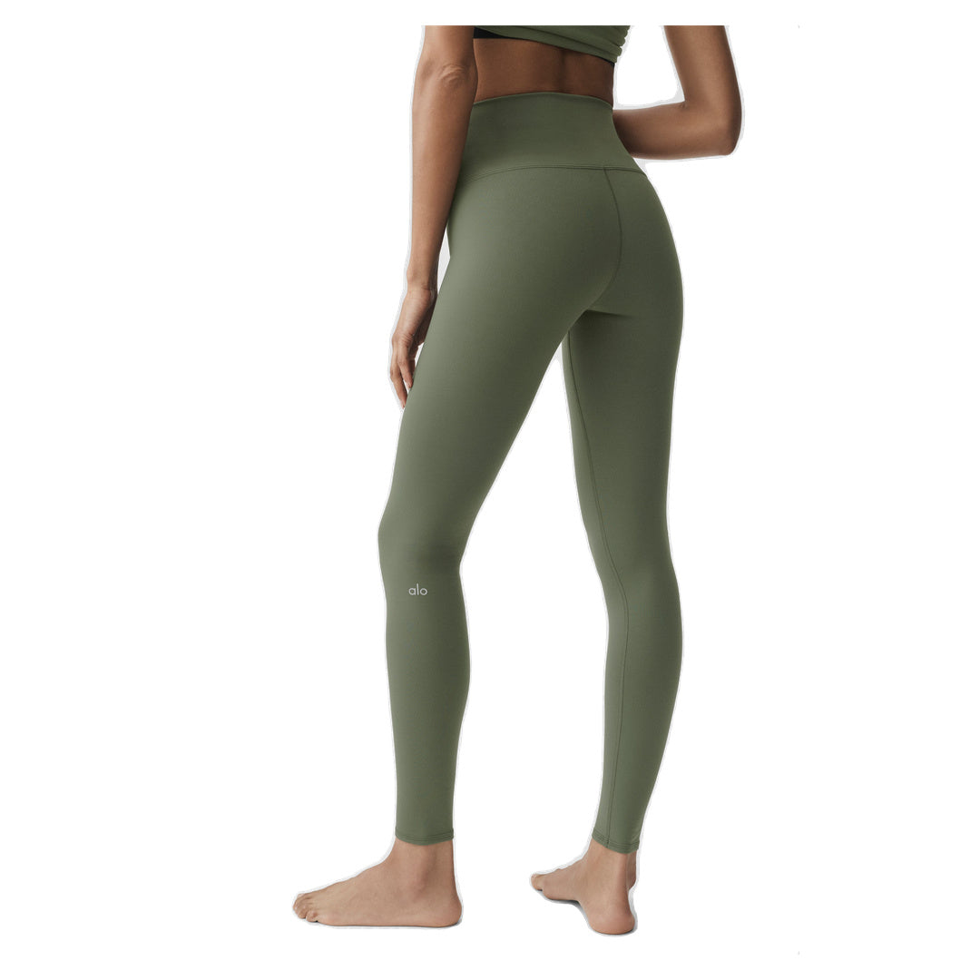 ALO High-Waist Airbrush Legging - Bamboo Green