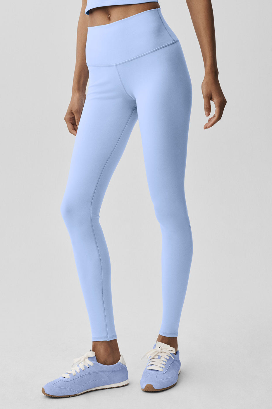 alo High-Waist Airbrush Legging - Light Provence Blue