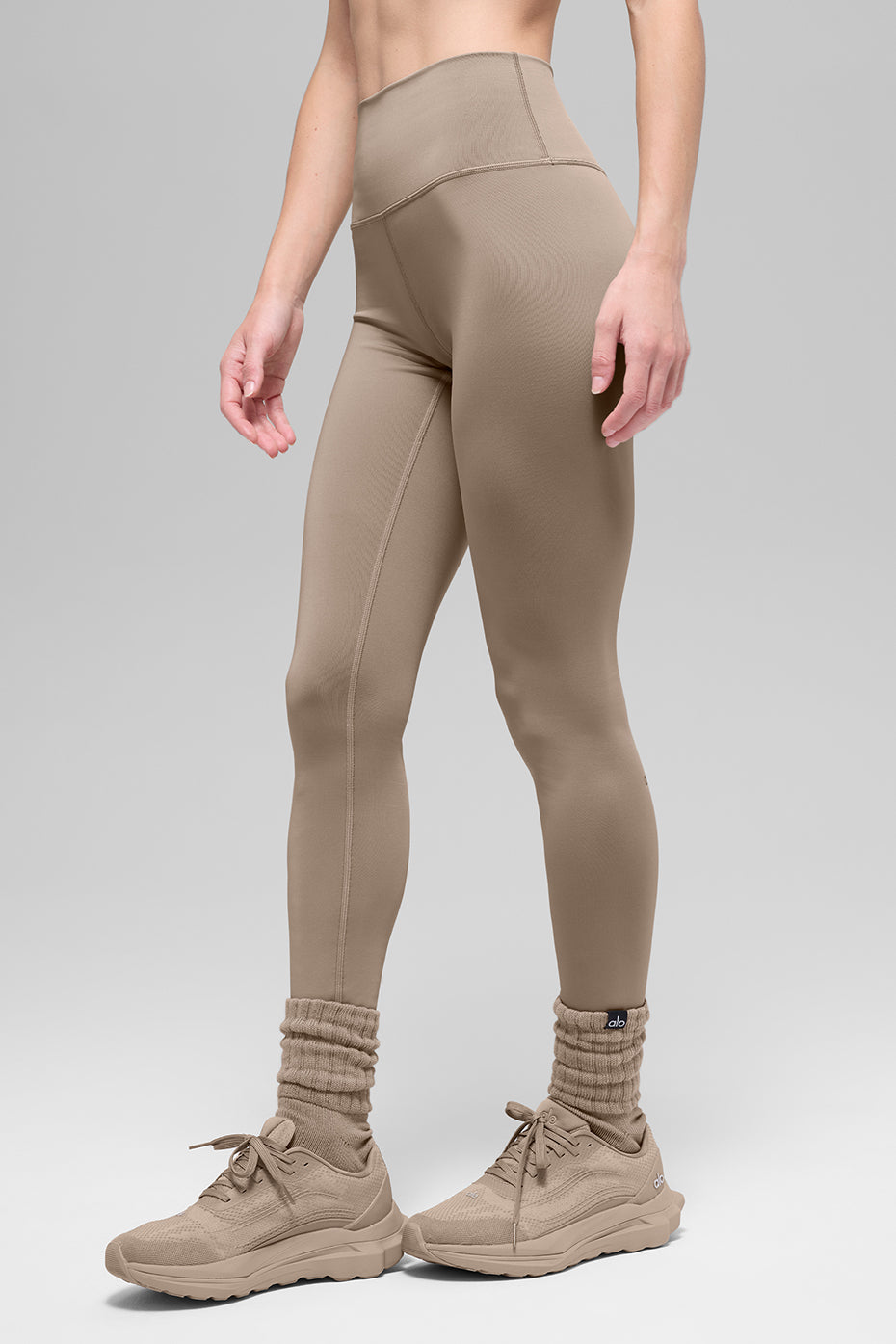 alo High-Waist Airlift Legging - Gravel