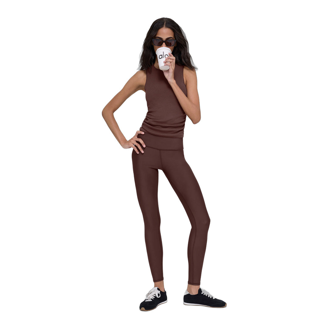 alo High-Waist Airlift Legging - Brownstone