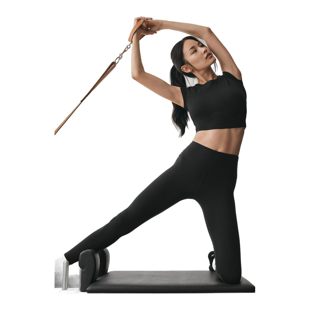 alo 7/8 High-Waist Airbrush Legging - Black