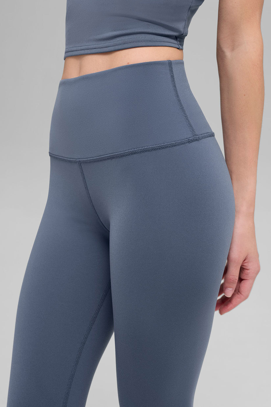 alo 7/8 High-Waist Airbrush Legging - Bluestone