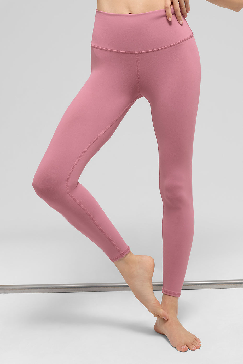 alo 7/8 High-Waist Airbrush Legging - Pink Wild Rose
