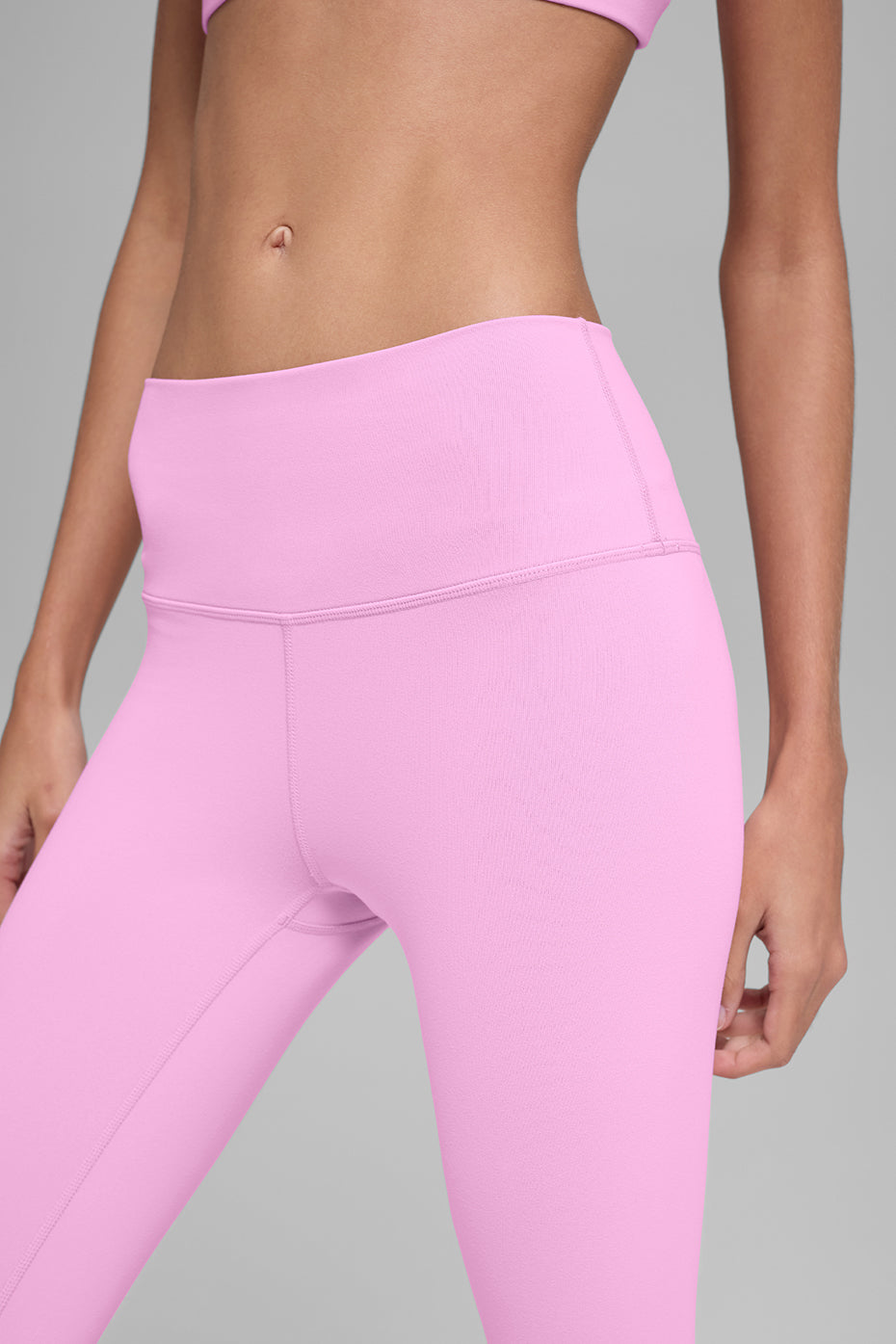 alo 7/8 High-Waist Airbrush Legging - Candy Heart Pink