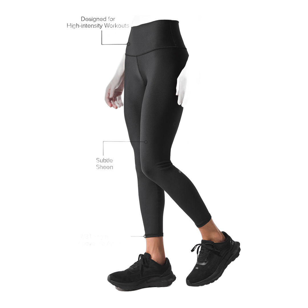 alo 7/8 High-Waist Airlift Legging - Black