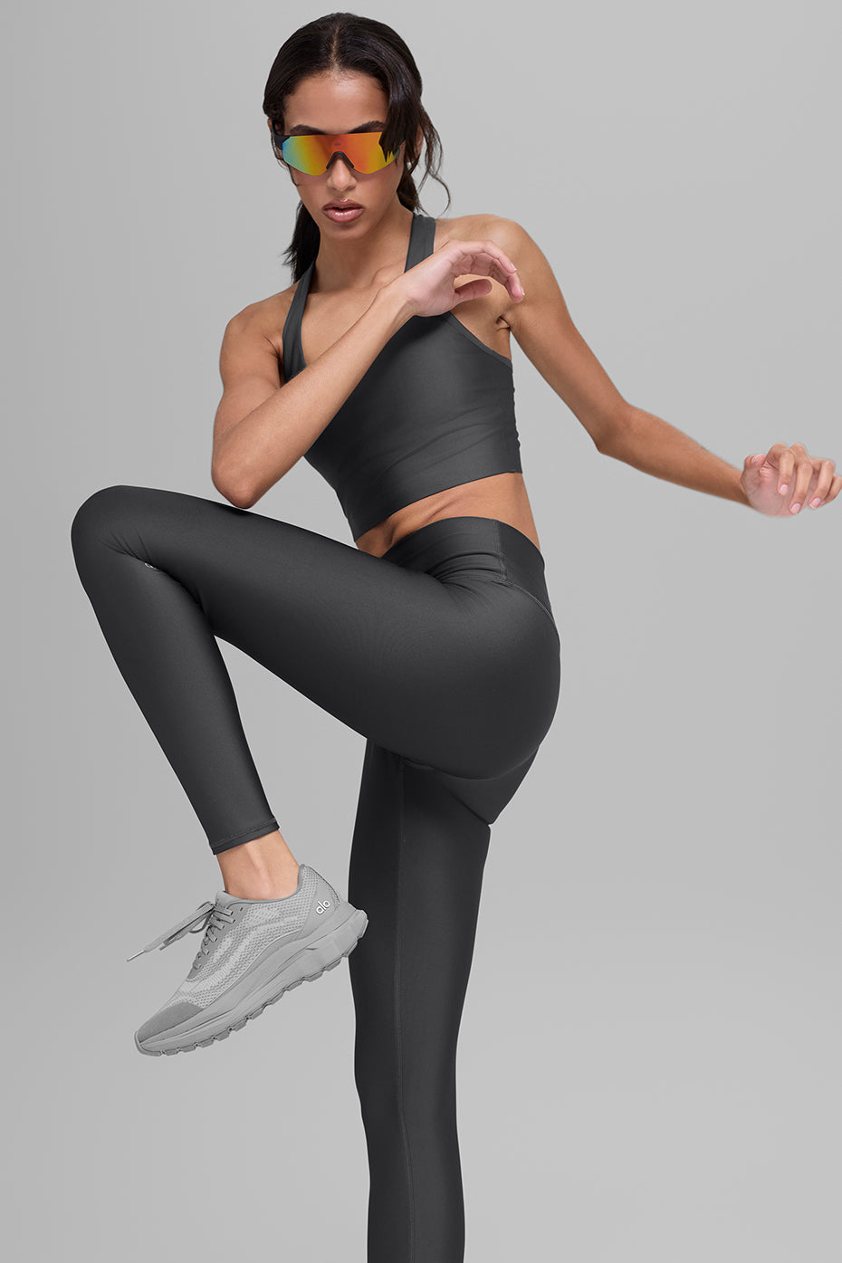 alo 7/8 High-Waist Airlift Legging - Anthracite