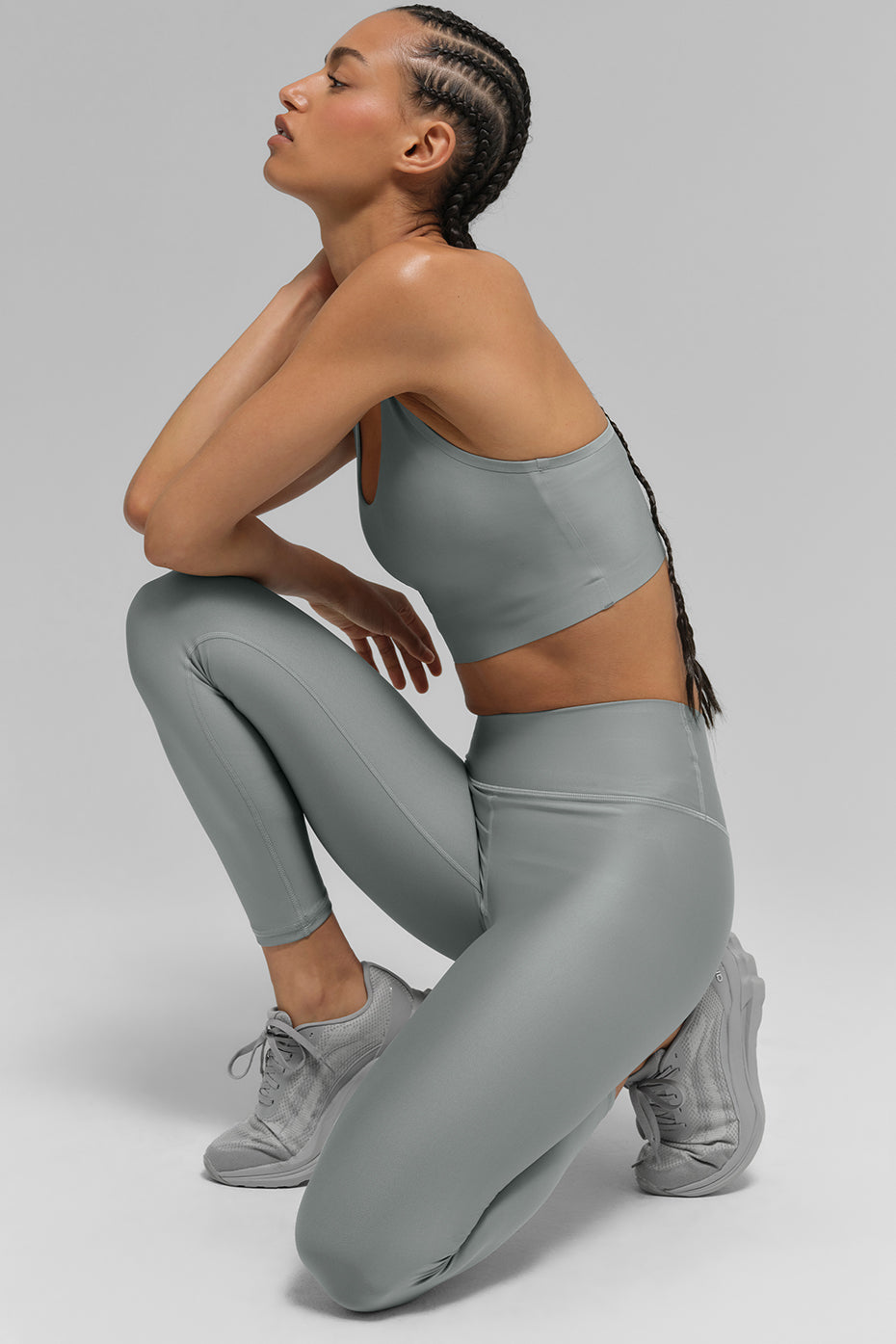 alo 7/8 High-Waist Airlift Legging - Lunar Grey