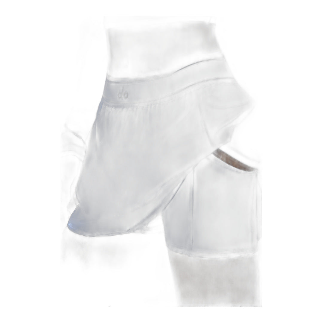 alo Match Point Tennis Skirt - Light Provence Blue
