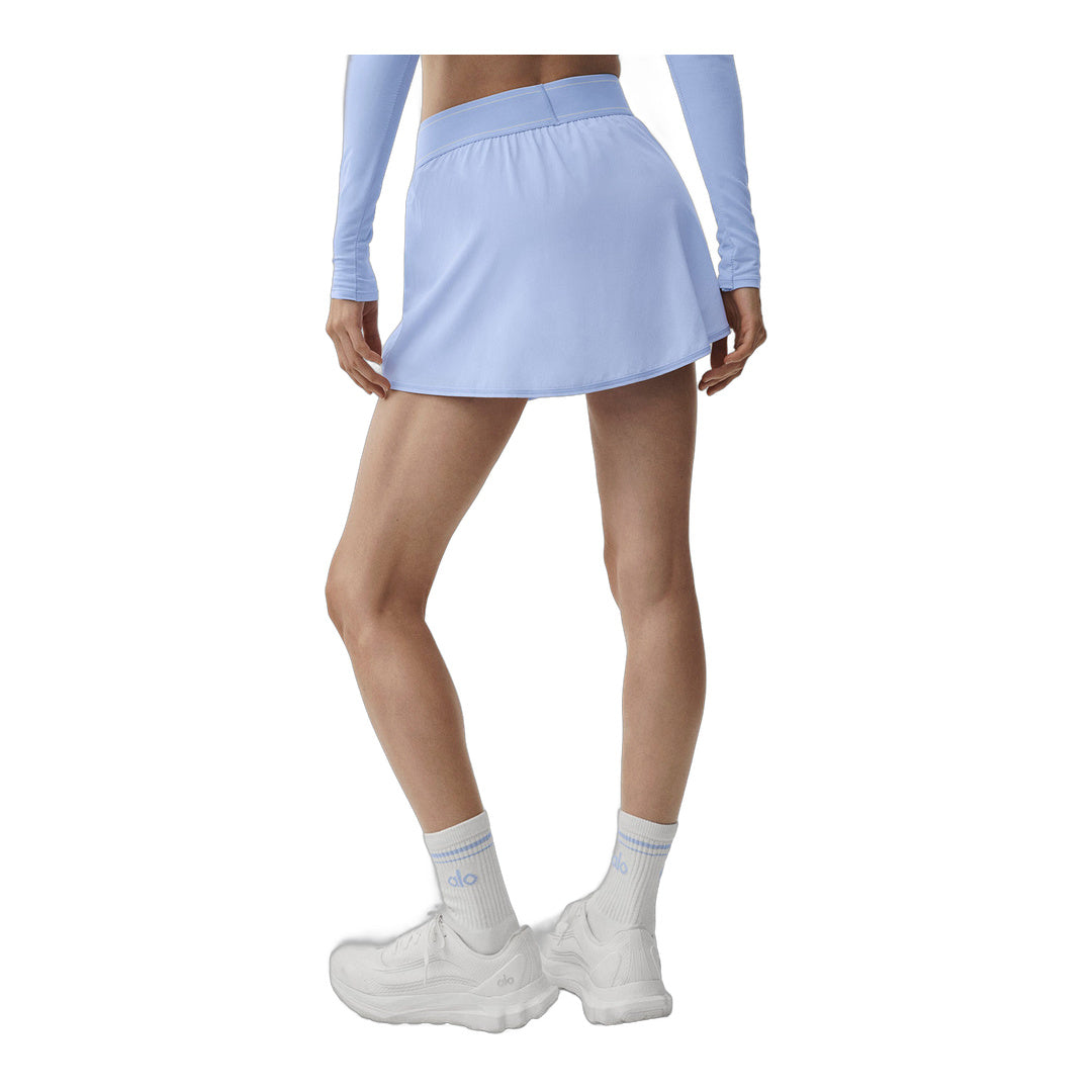 alo Match Point Tennis Skirt - Light Provence Blue