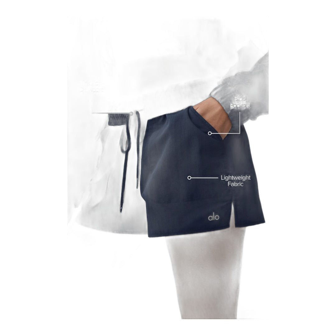 alo Alumni Short - Navy