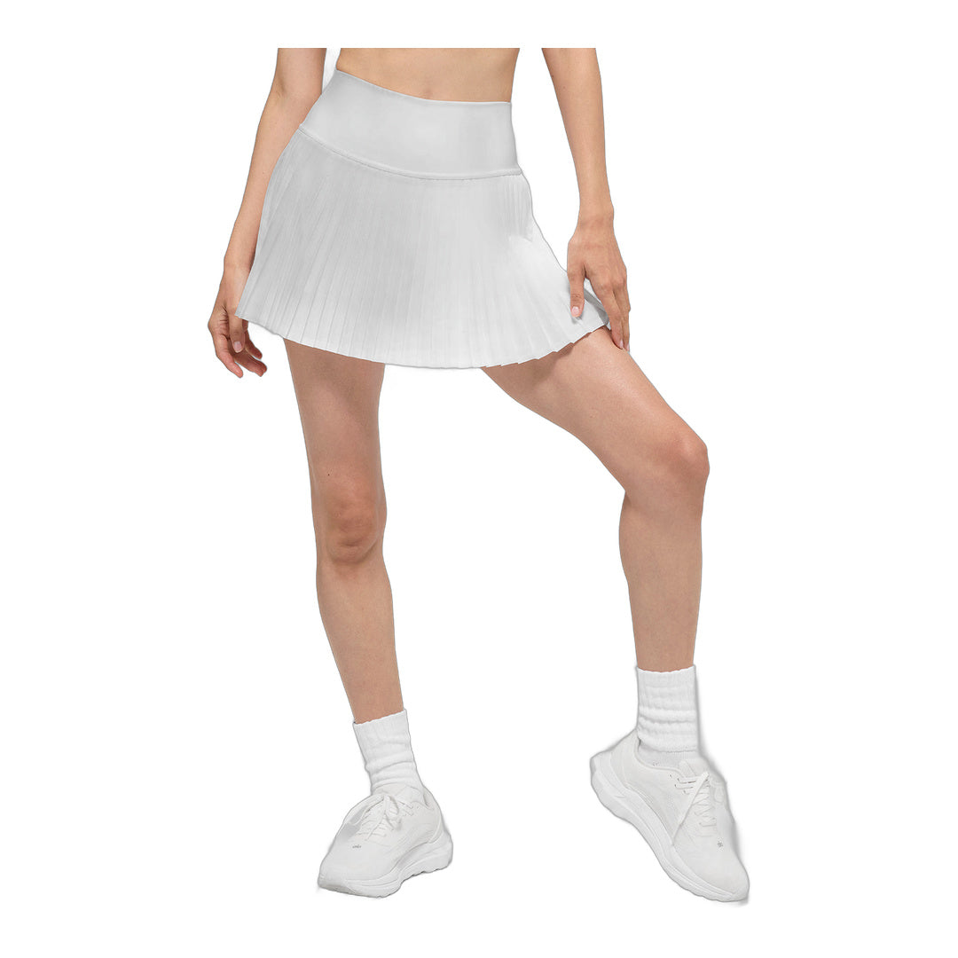 alo Grand Slam Tennis Skirt - White
