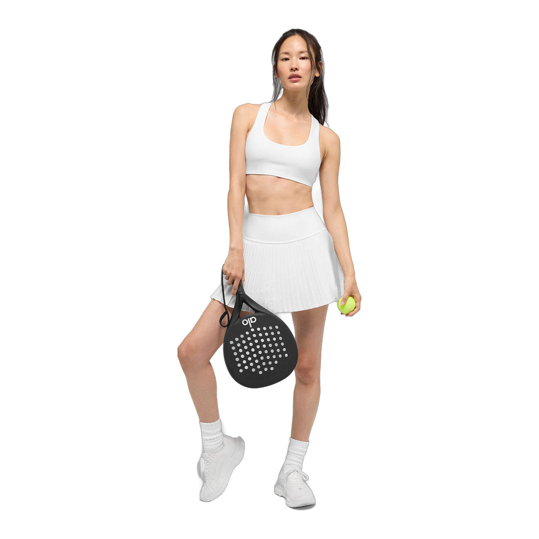 alo Grand Slam Tennis Skirt - White