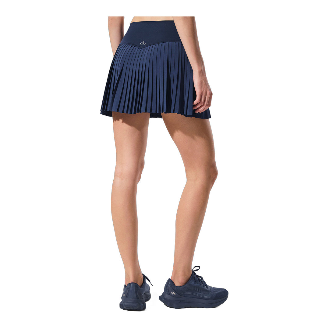 alo Grand Slam Tennis Skirt - Navy