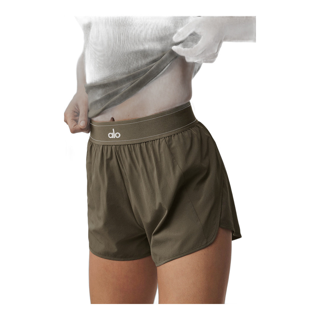 alo Match Point Short - Olive Tree