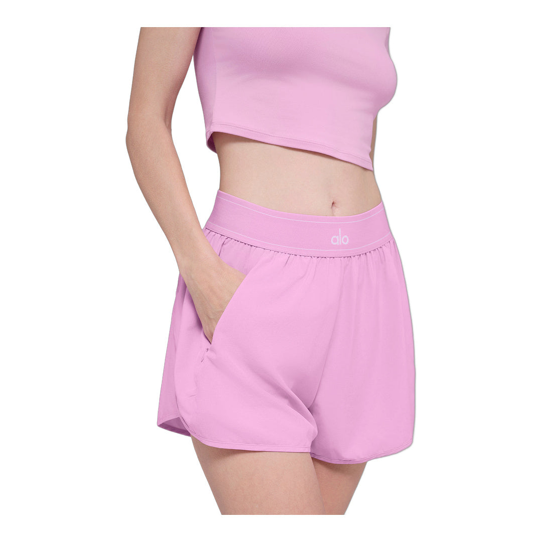 alo Match Point Short - Candy Heart Pink