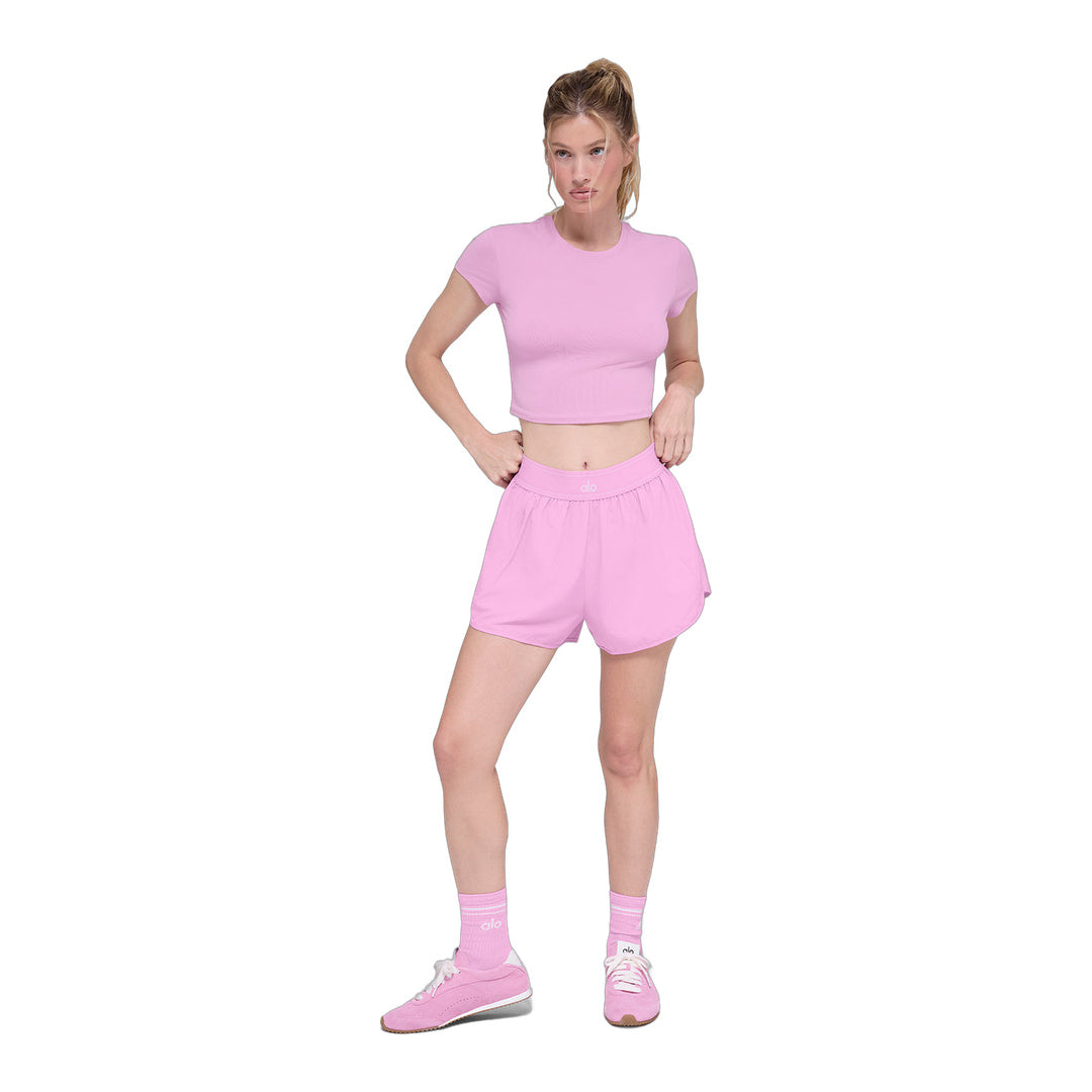 alo Match Point Short - Candy Heart Pink