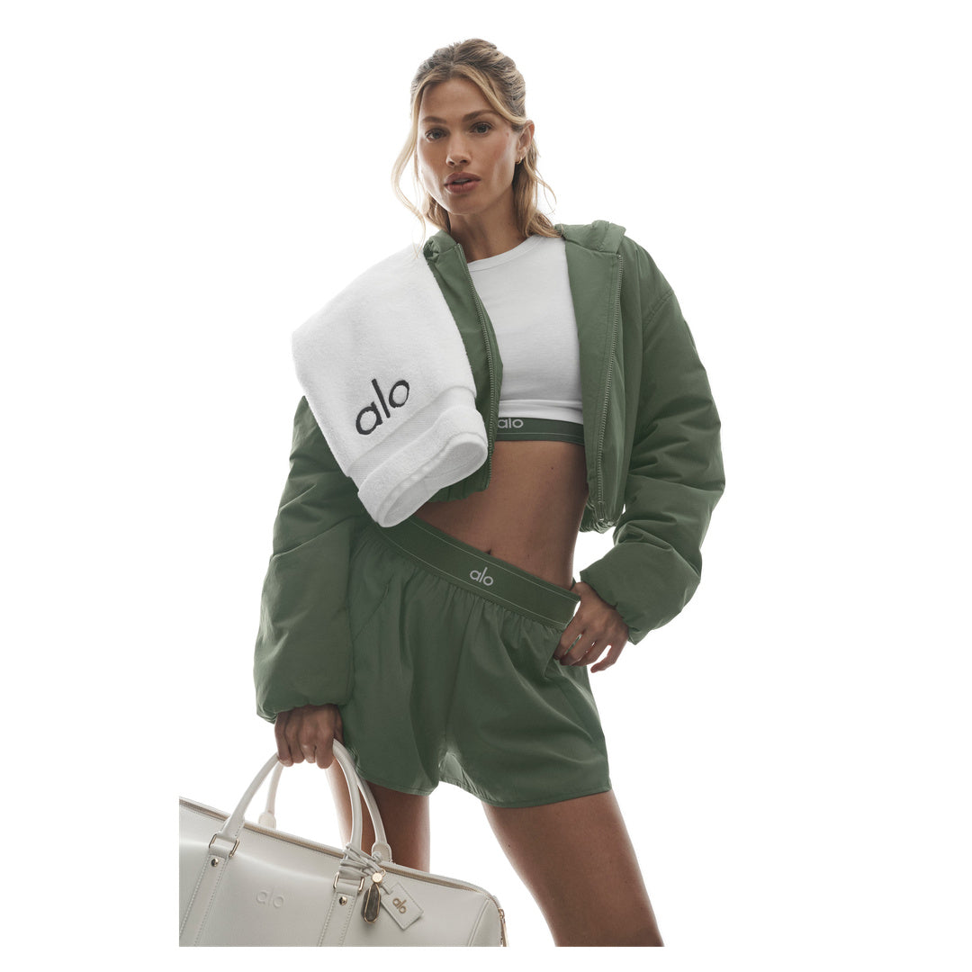 ALO Match Point Short - Bamboo Green