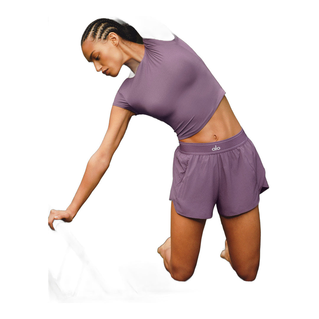 alo Match Point Short - Plum Kiss