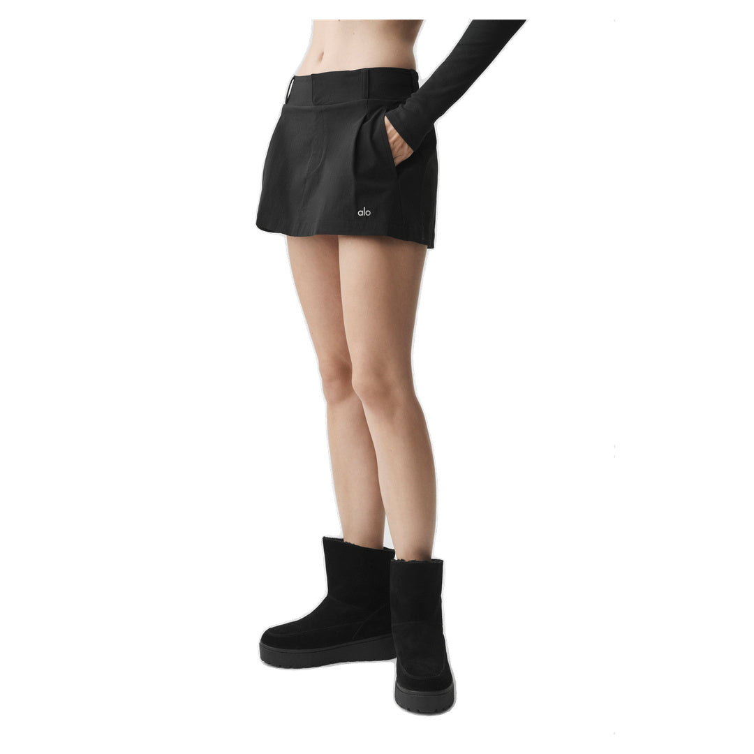 ALO Fan Club Mini Skirt - Black