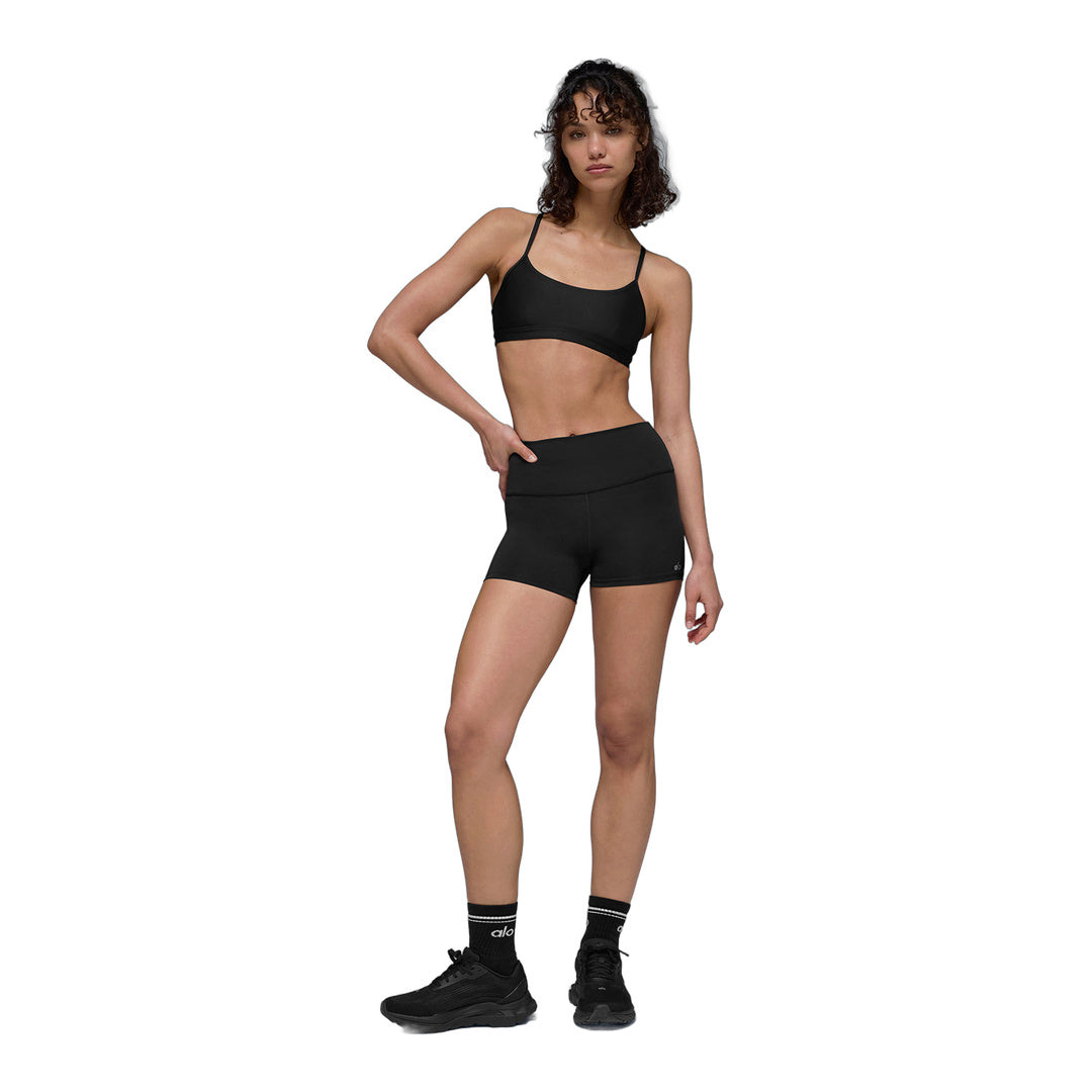 alo 3" High-Waist Airlift Short - Black