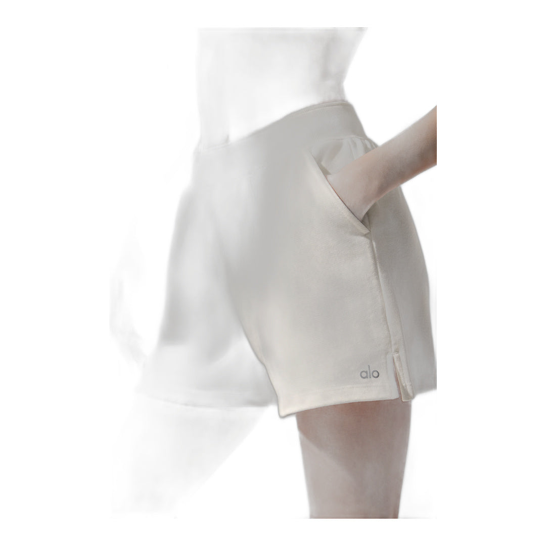 alo Low Key Sweat Short - Ivory