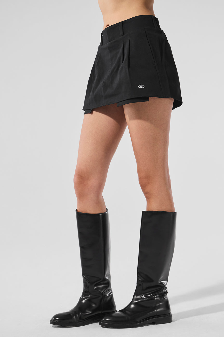 alo Good Days Mini Skirt - Black