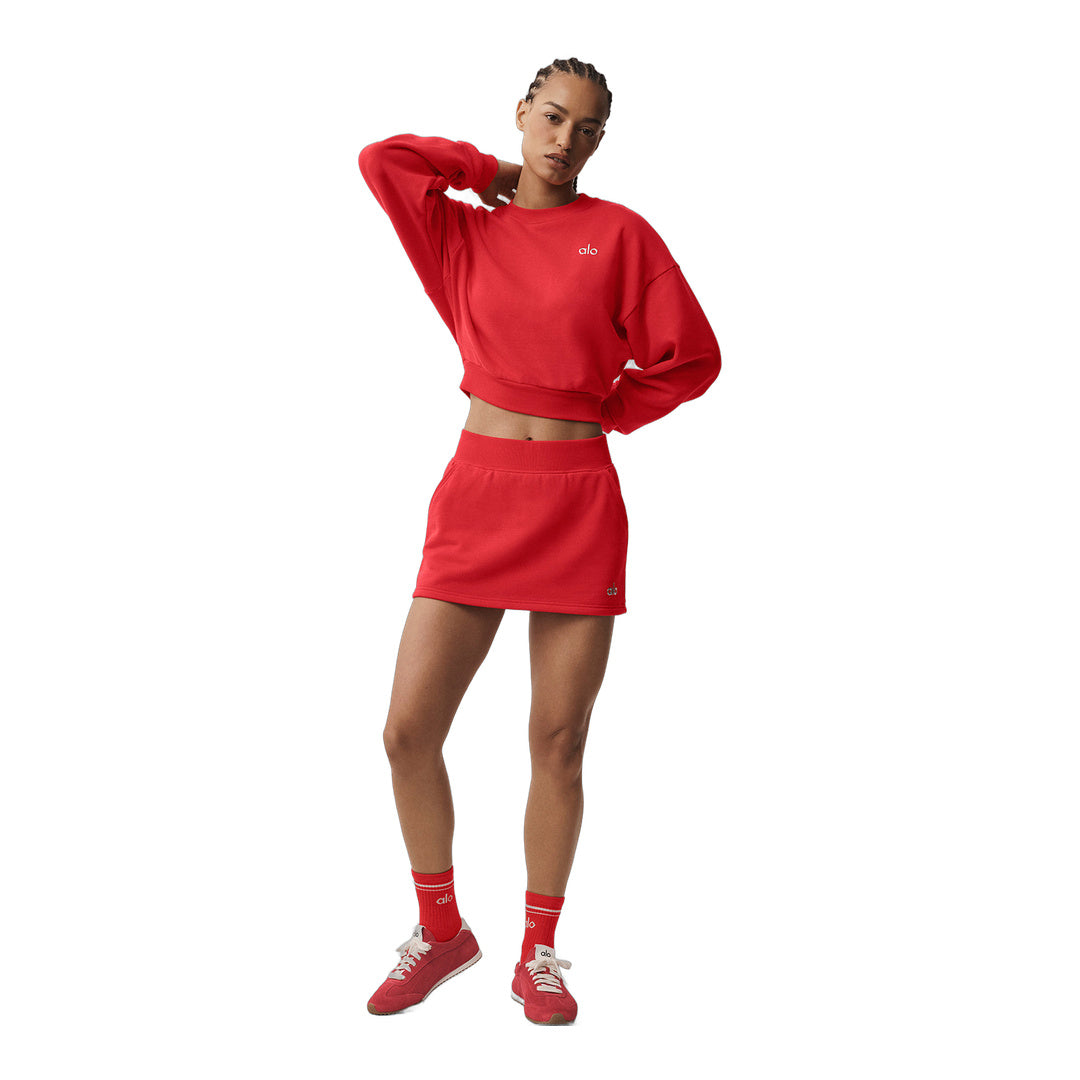 alo Accolade Skirt - Bright Red