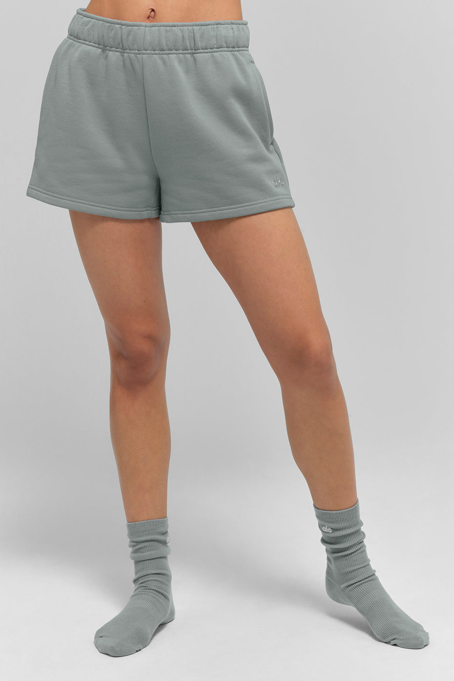 alo Accolade Short - Lunar Grey
