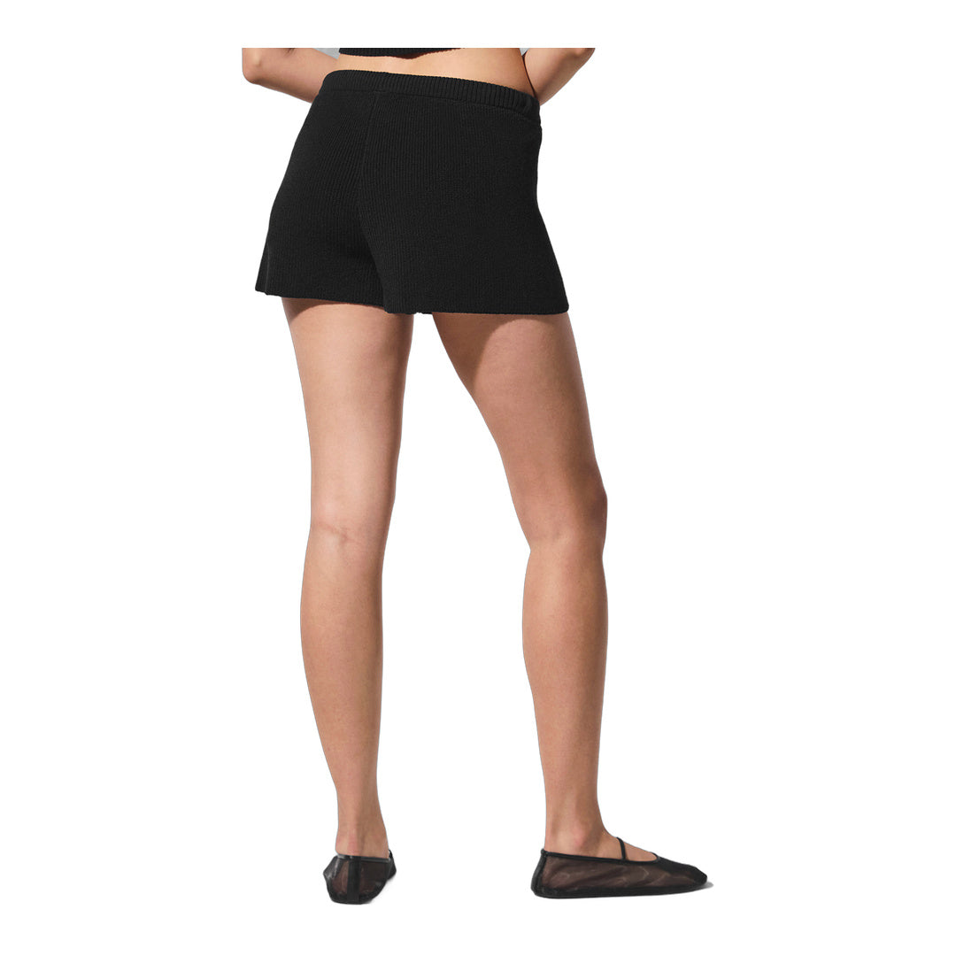 alo Supernatural Sweater Short - Black
