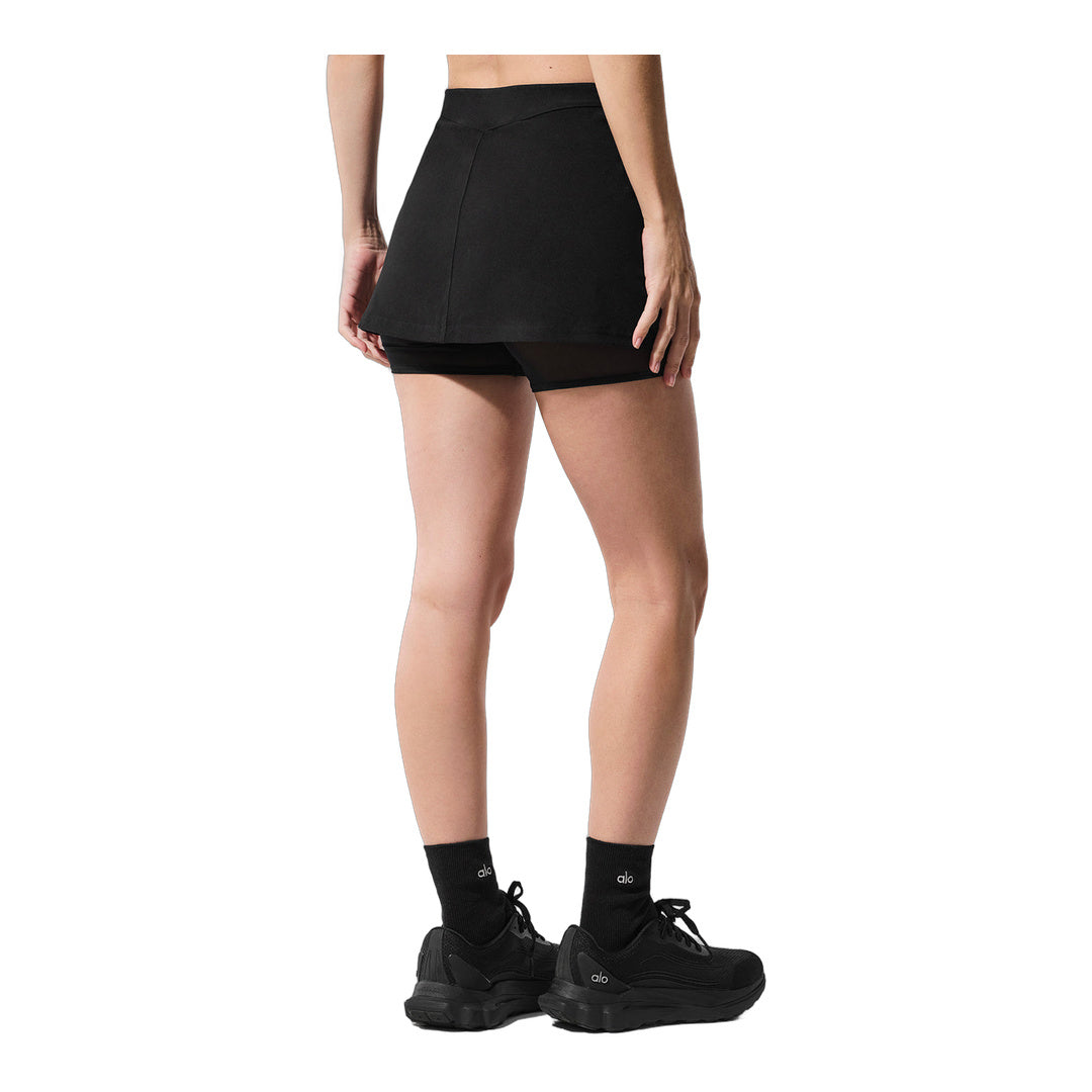alo Alosoft Serve It Up Skirt - Black