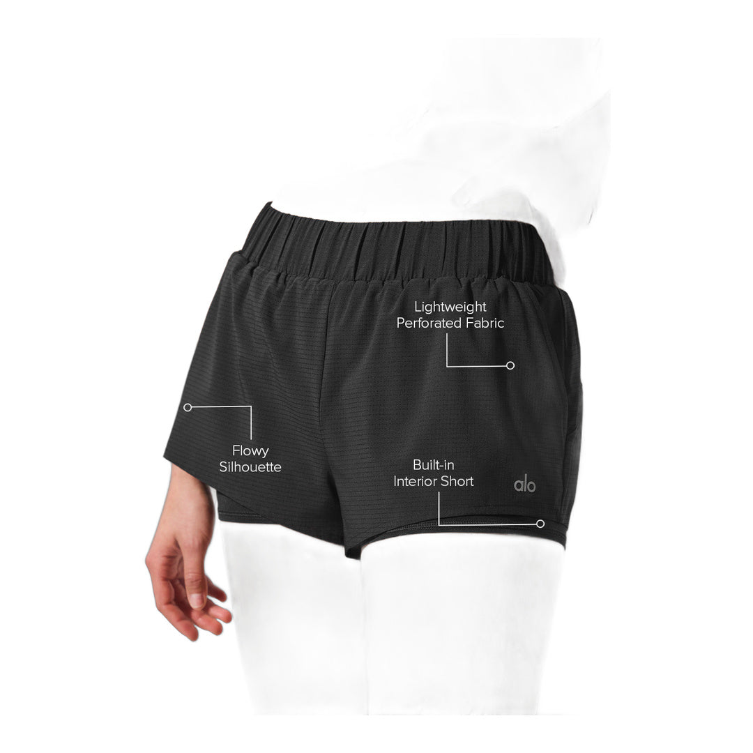 alo Sport Star Short - Black