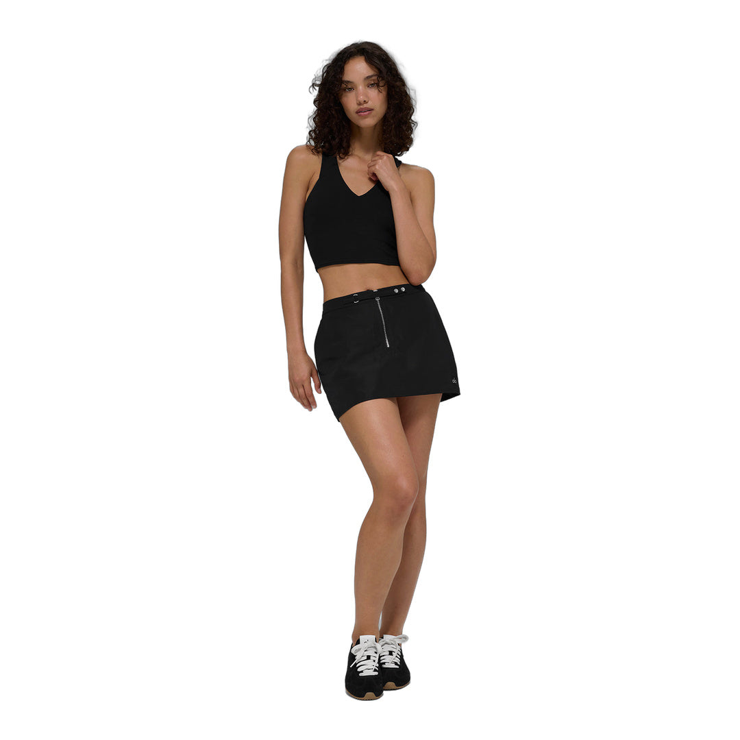 alo Work It Mini Skirt - Black