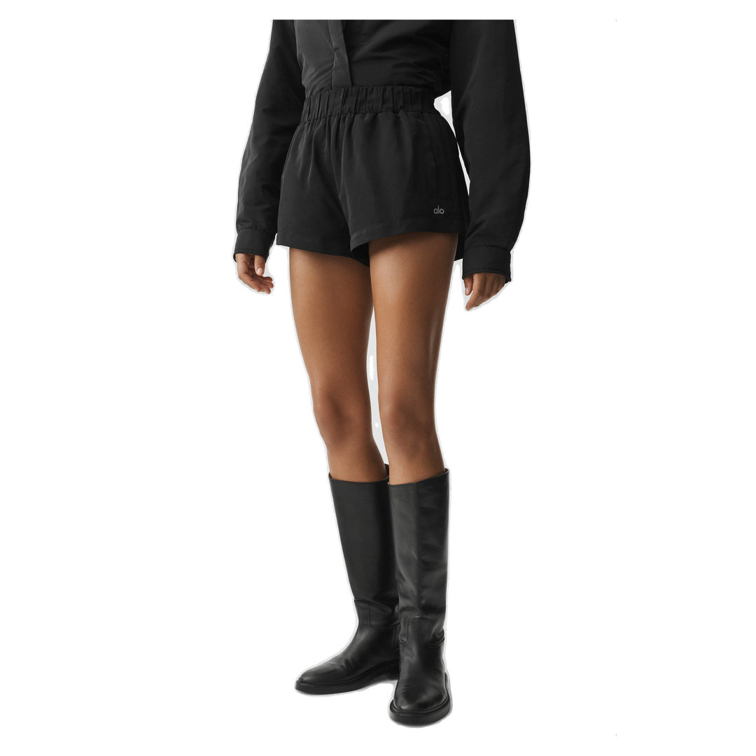 ALO High-Waist Socialite Short - Black