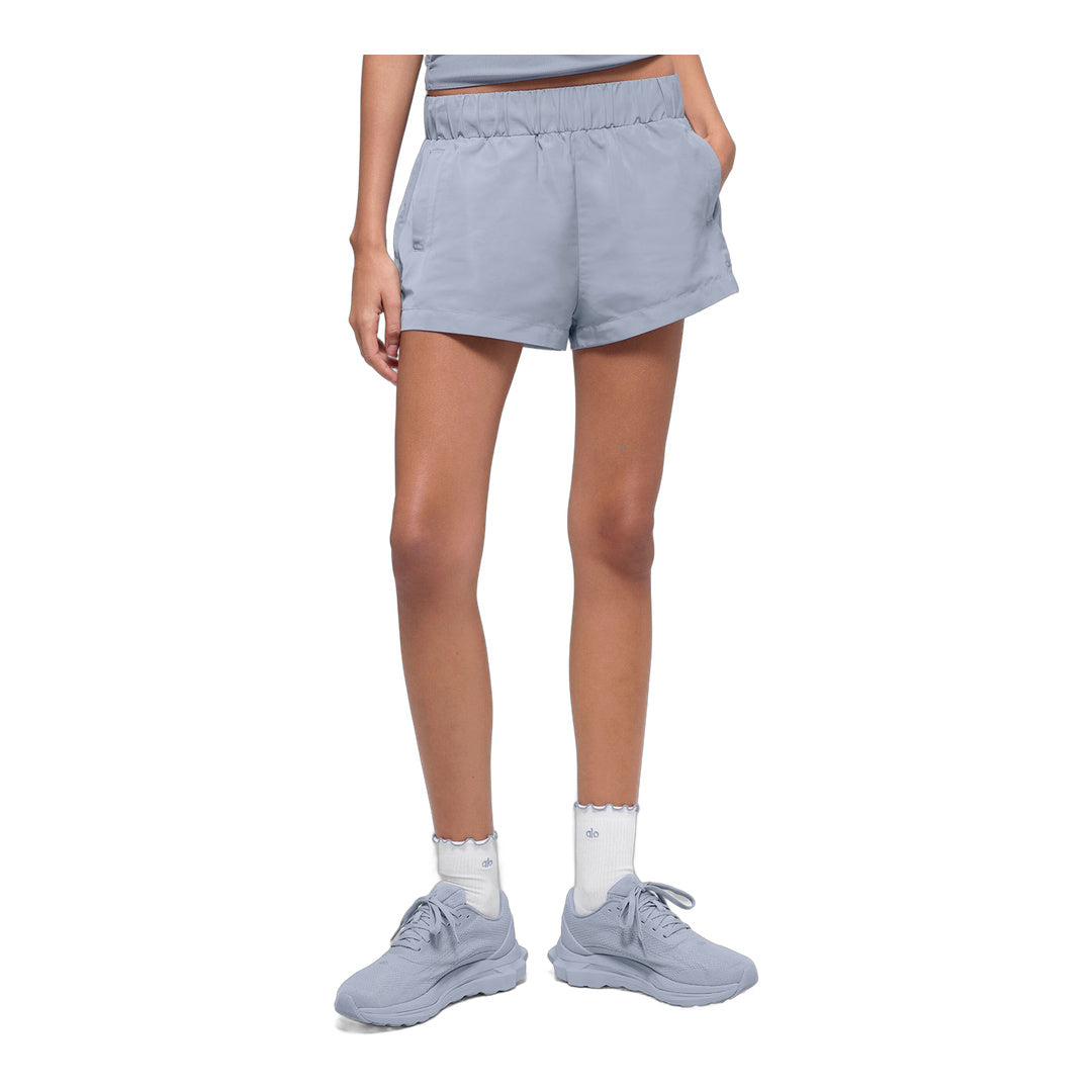 alo High-Waist Socialite Short - Winter Frost