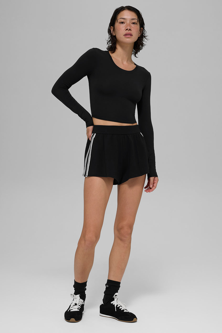 alo Track Star Short - Black