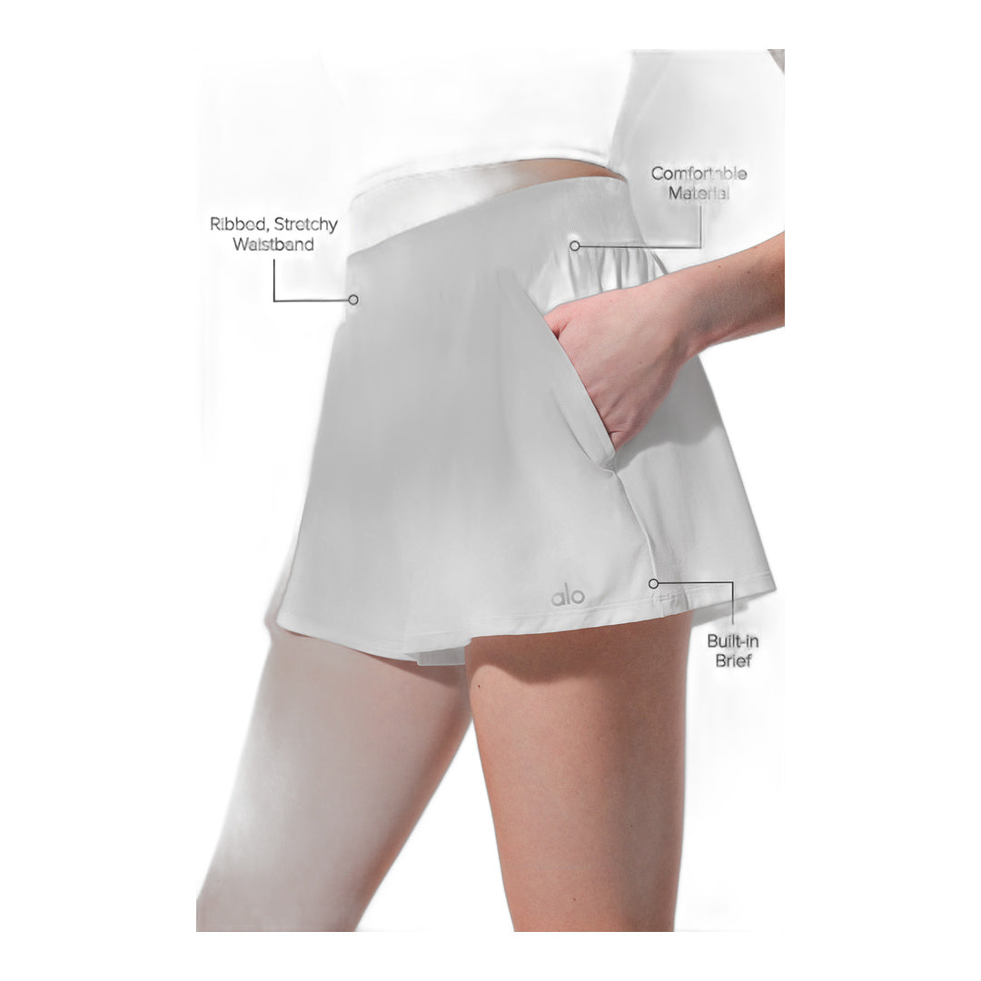 alo Breezy Short - White