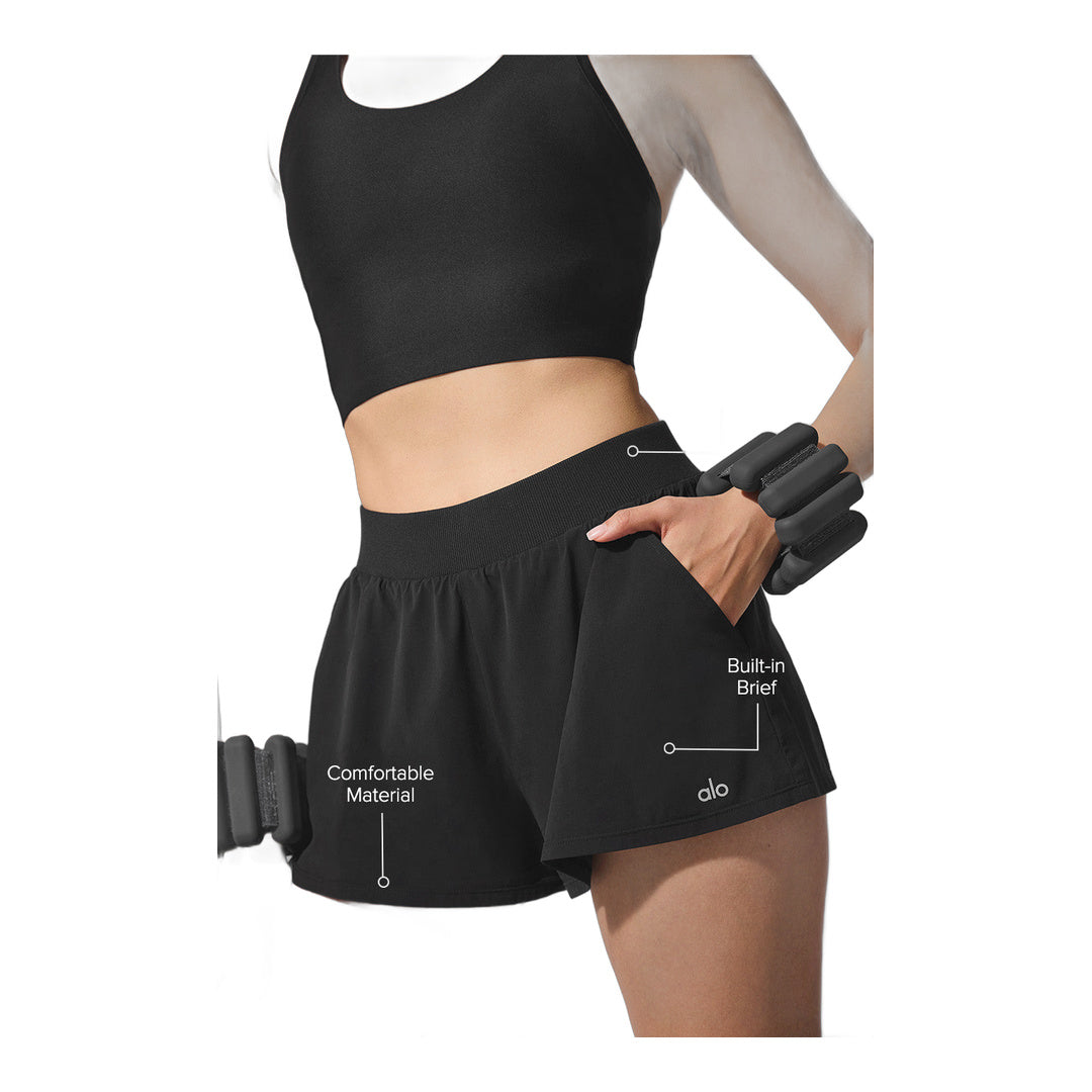 alo Breezy Short - Black