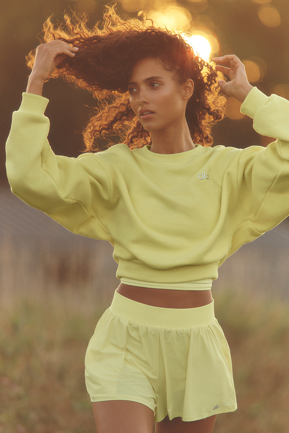 alo Breezy Short - Sunshine