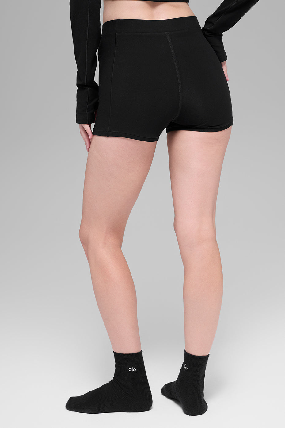 alo Alosoft Sincere Micro Short - Black