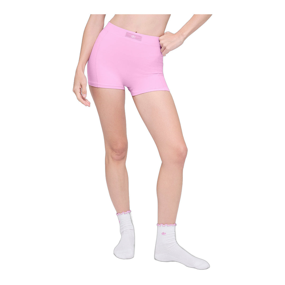 alo Alosoft Sincere Micro Short - Candy Heart Pink