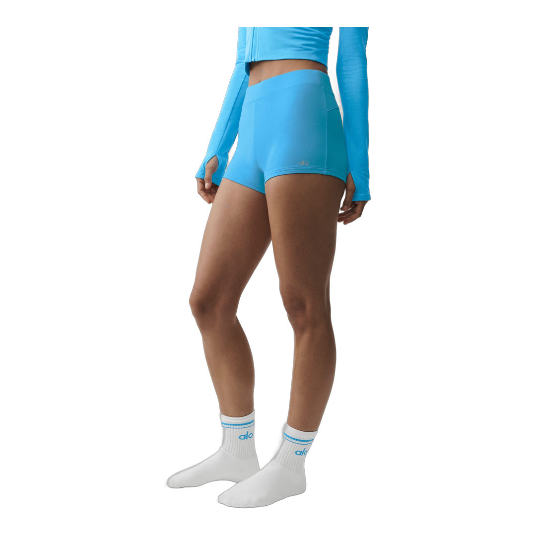 alo Sway My Way Micro Short - Azure Blue