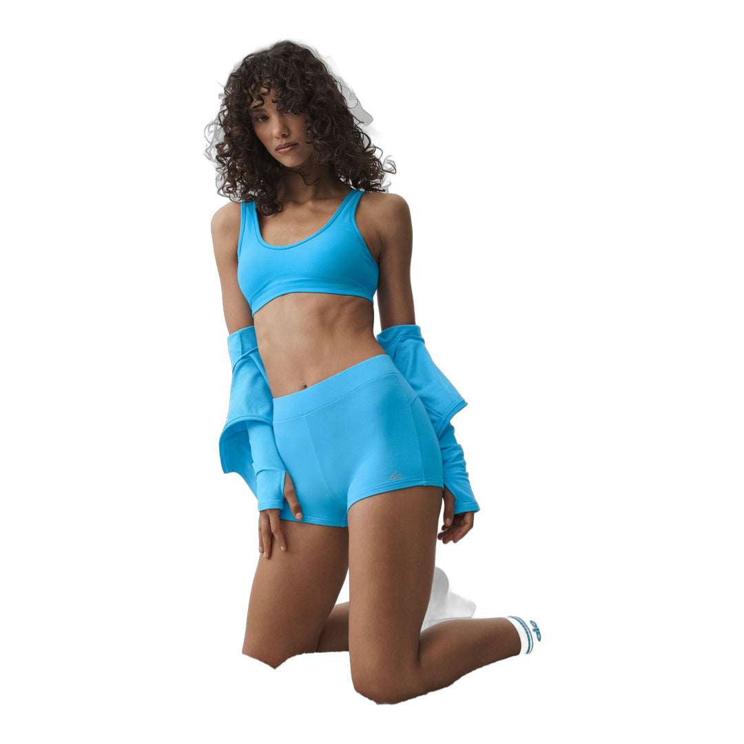 alo Sway My Way Micro Short - Azure Blue