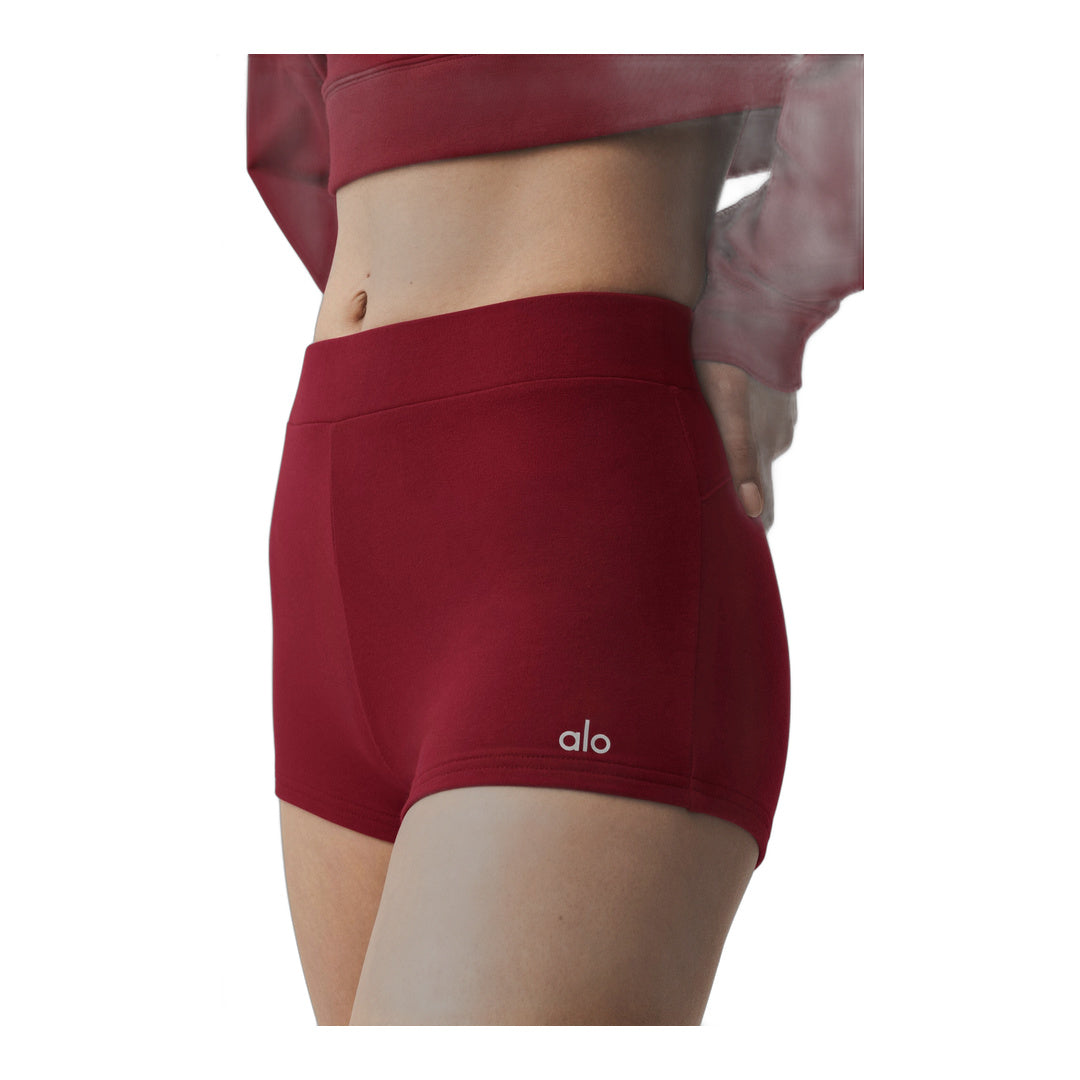 alo Sway My Way Micro Short - Summer Romance Red