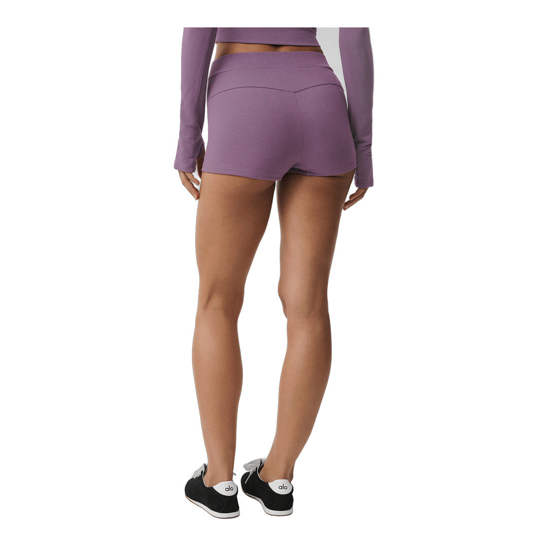 alo Sway My Way Micro Short - Plum Kiss