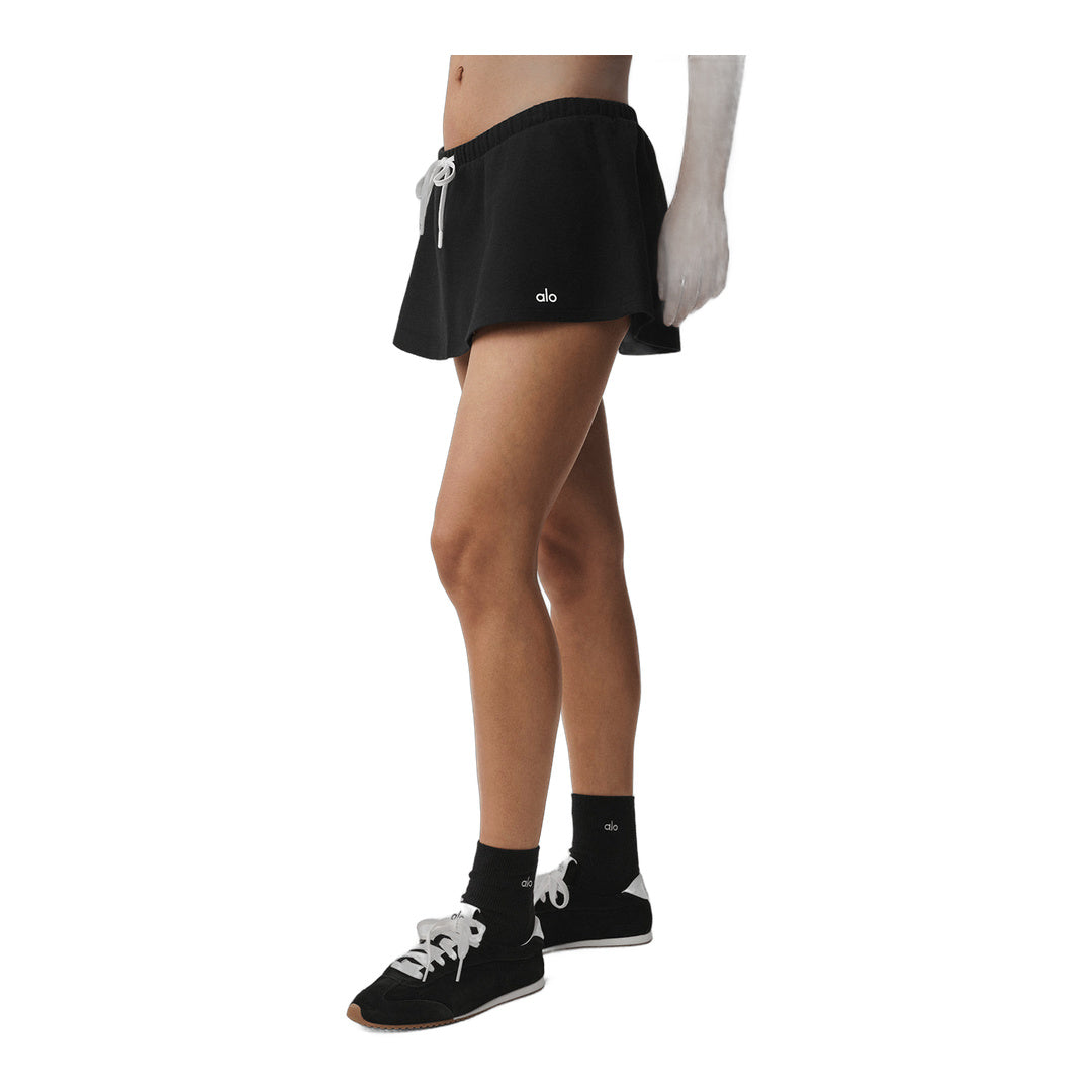 alo Low-Rise Fan Favorite Micro Skirt - Black