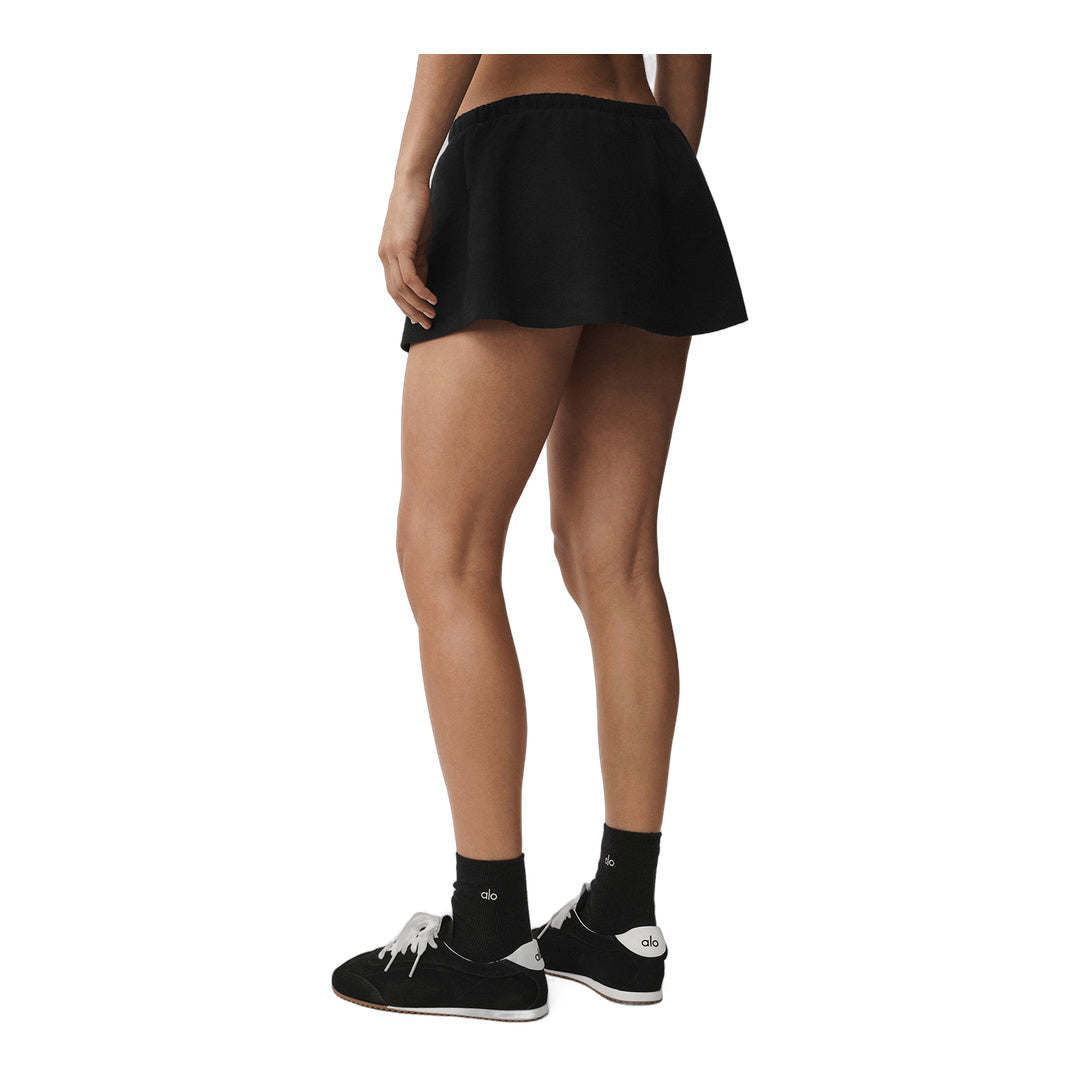 alo Low-Rise Fan Favorite Micro Skirt - Black