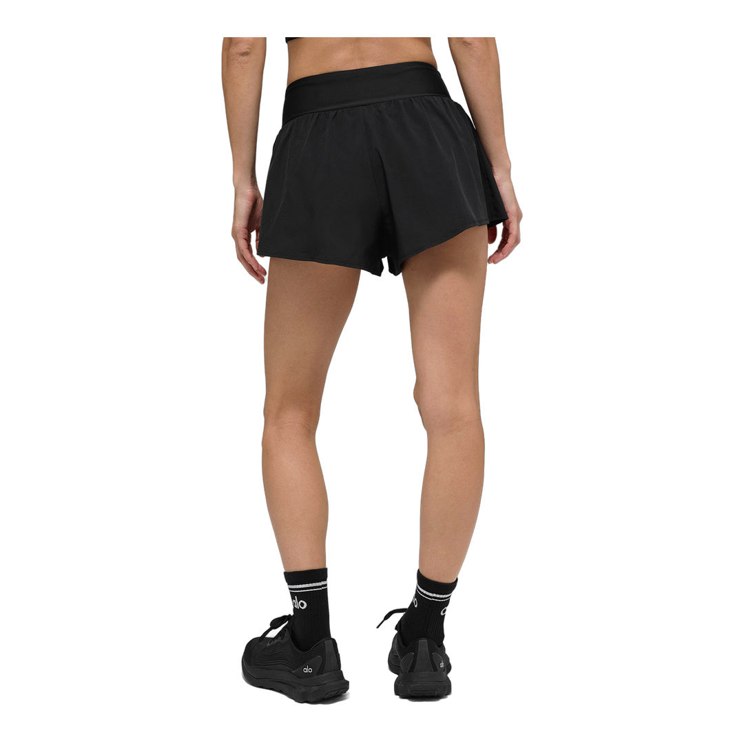 alo Victory Running Short - Black
