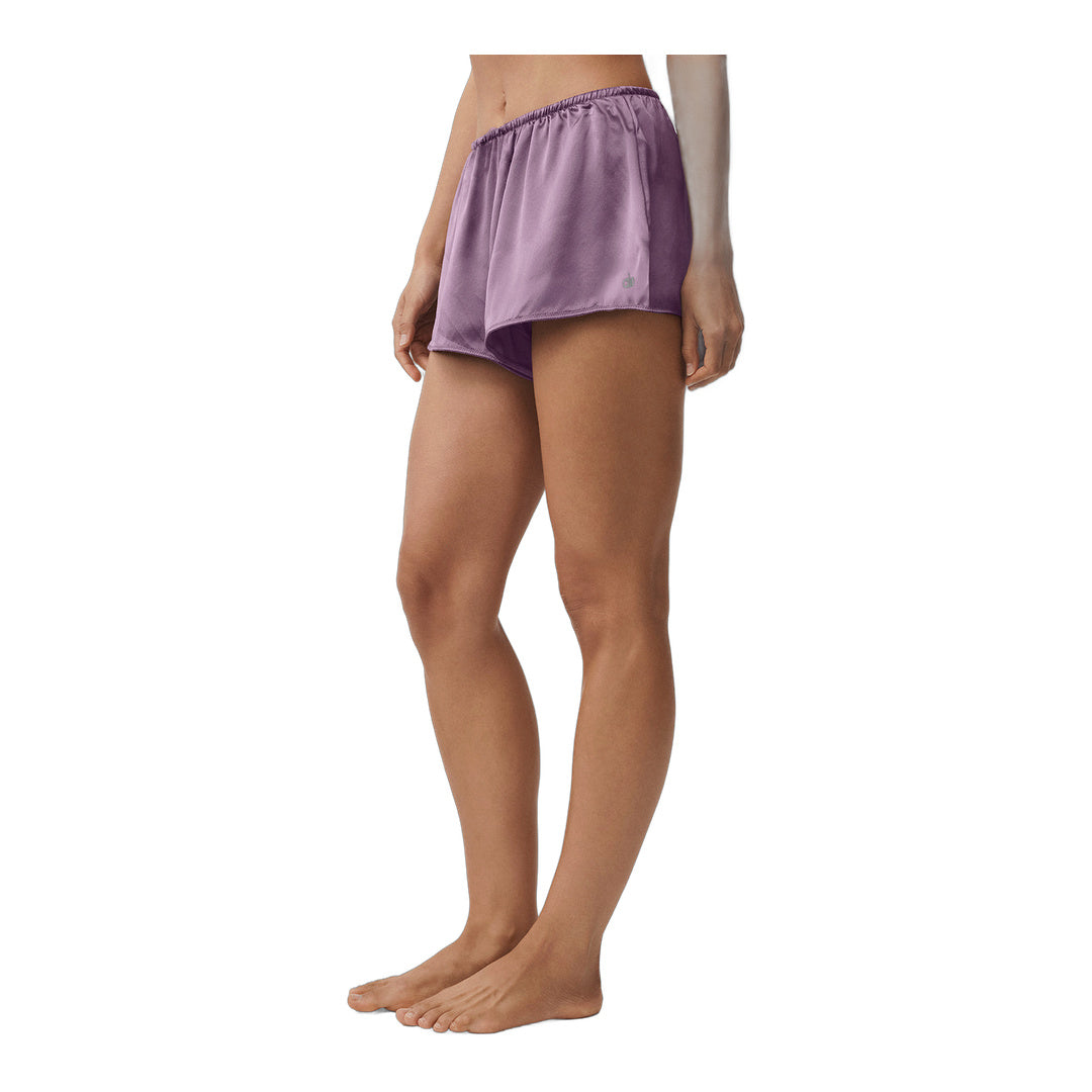 alo Silk Luminous Short - Plum Kiss