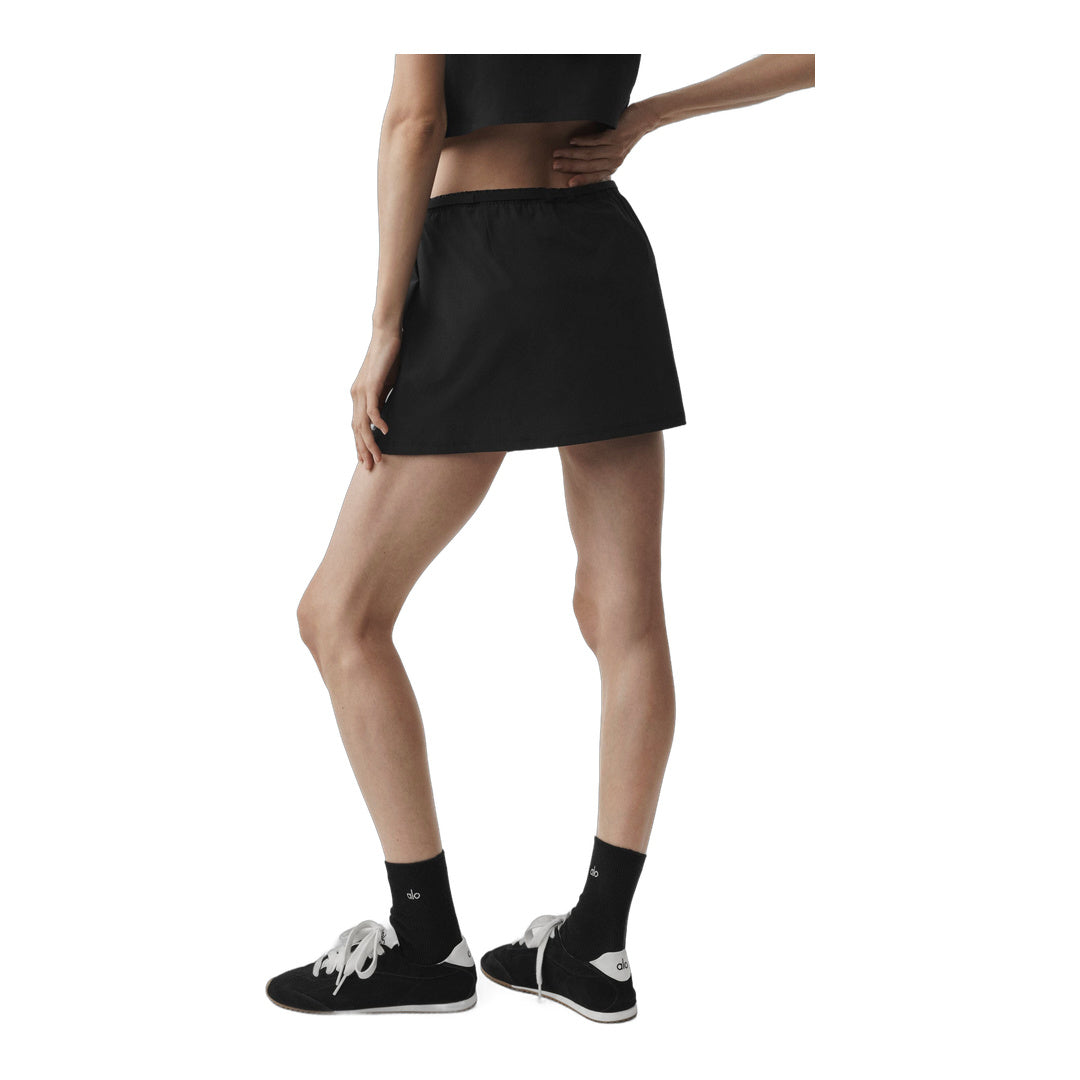 alo Connection Mini Skirt - Black